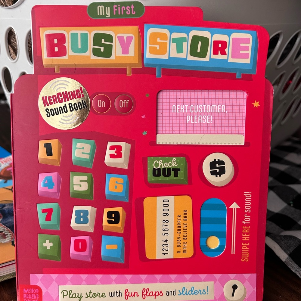 My First Busy Store Sound Book - Multicolor